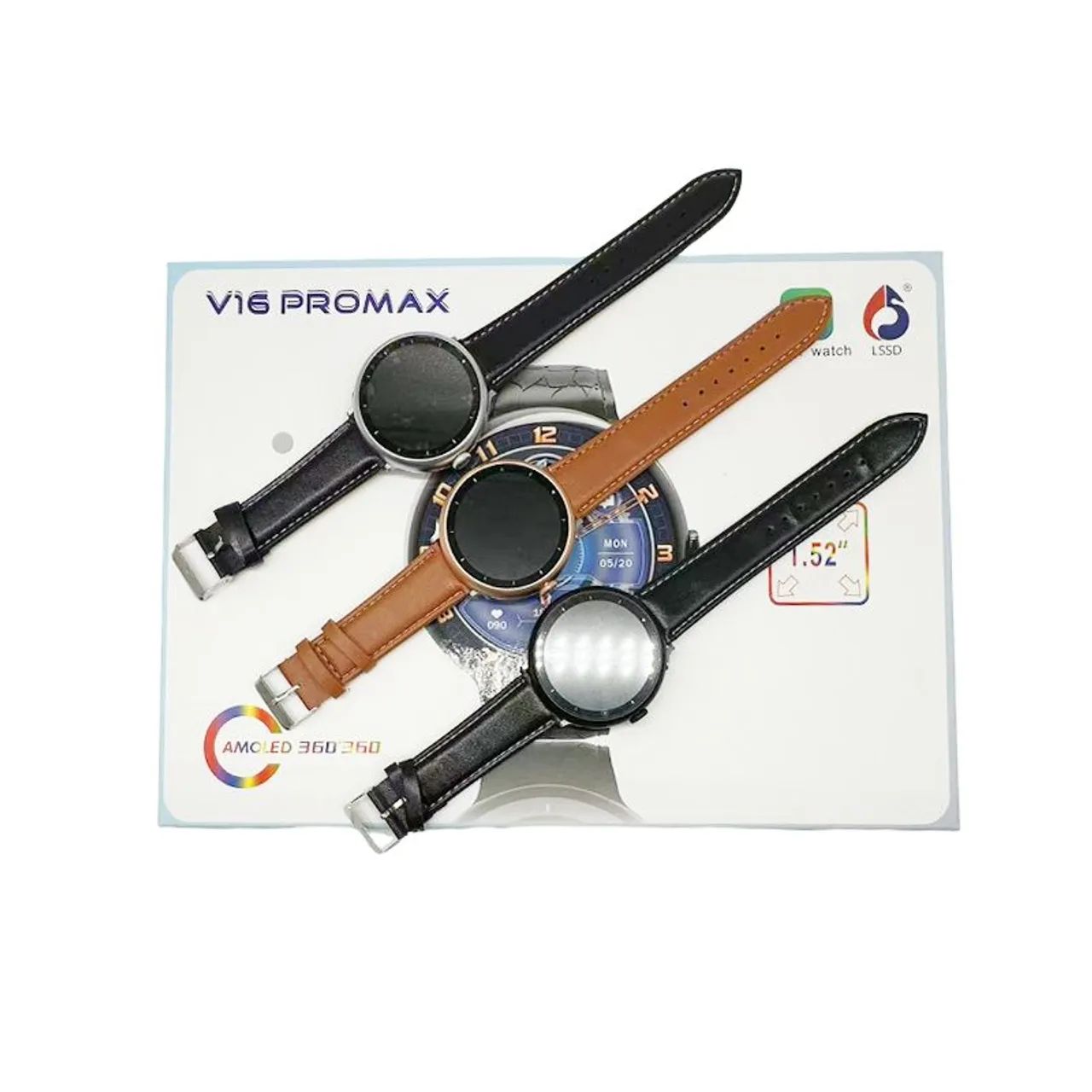 Relógio 7 pulseira Smartwatch V16 PROMAX inteligente digital - Foto 3
