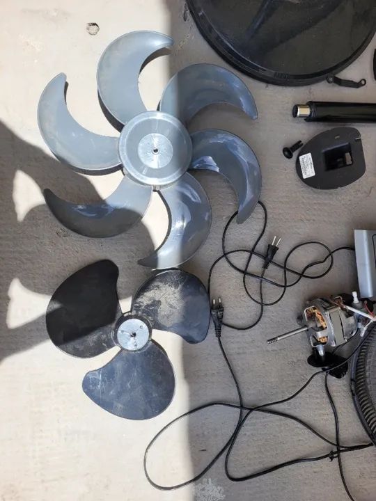 Peças de ventiladores diversos - Lote (leia a descrição) - Foto 3