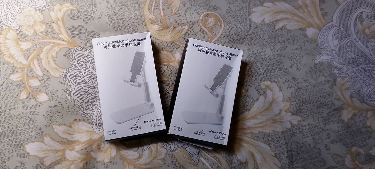 Suporte de Mesa para Celular Dobrável  - Foto 4