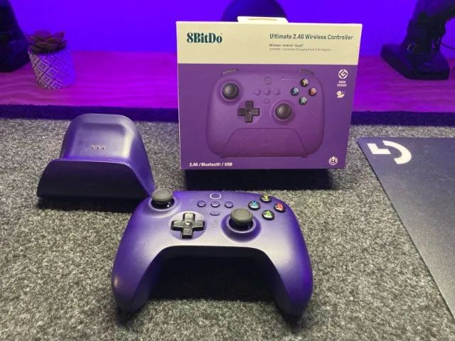 Controle 8bitdo Ultimate com Hall Effect e dock de carregamento - Foto 2