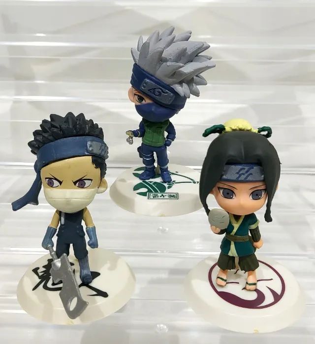 Coleção Naruto Gashapon - Naruto Sasuke Sakura Kakashi  - Foto 2