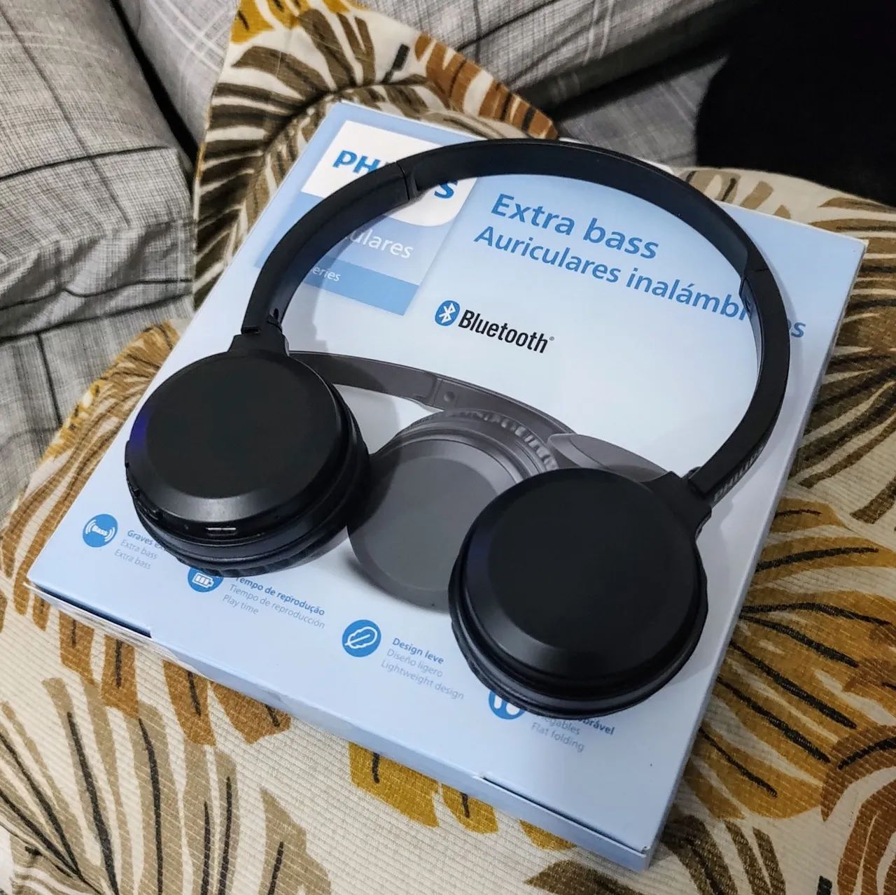 Fone de Ouvido Bluetooth Extra Bass Phillips
