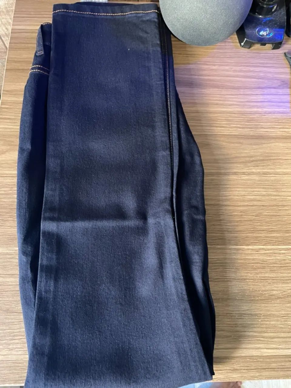 Calca Jeans Slim Curvelo Deep Reserva Tamanho 40 - Foto 4