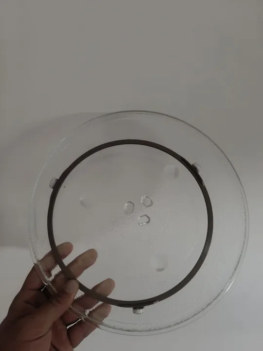 Prato original giratório para micro-ondas + trilho