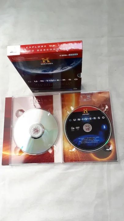 O Universo T1 -Box 4 DVD's - Foto 2