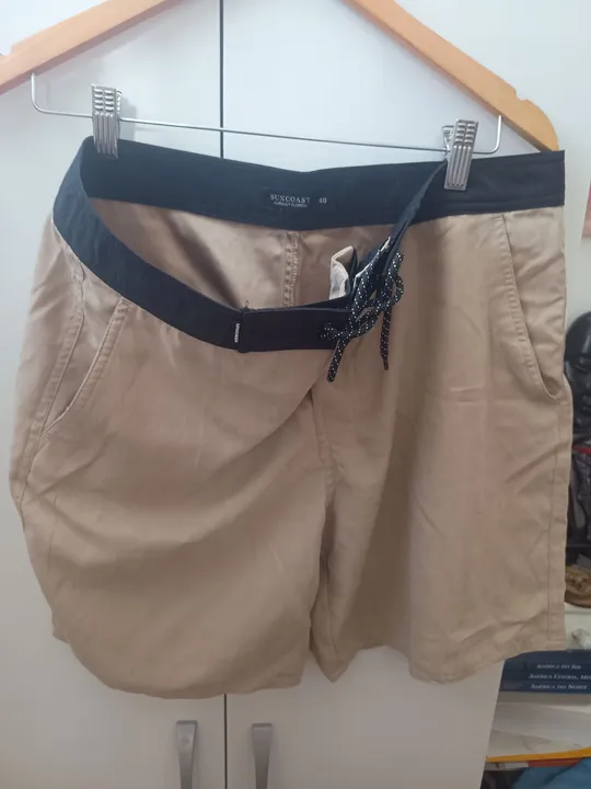 Bermuda Masculina Suncoast - 40 - Bege