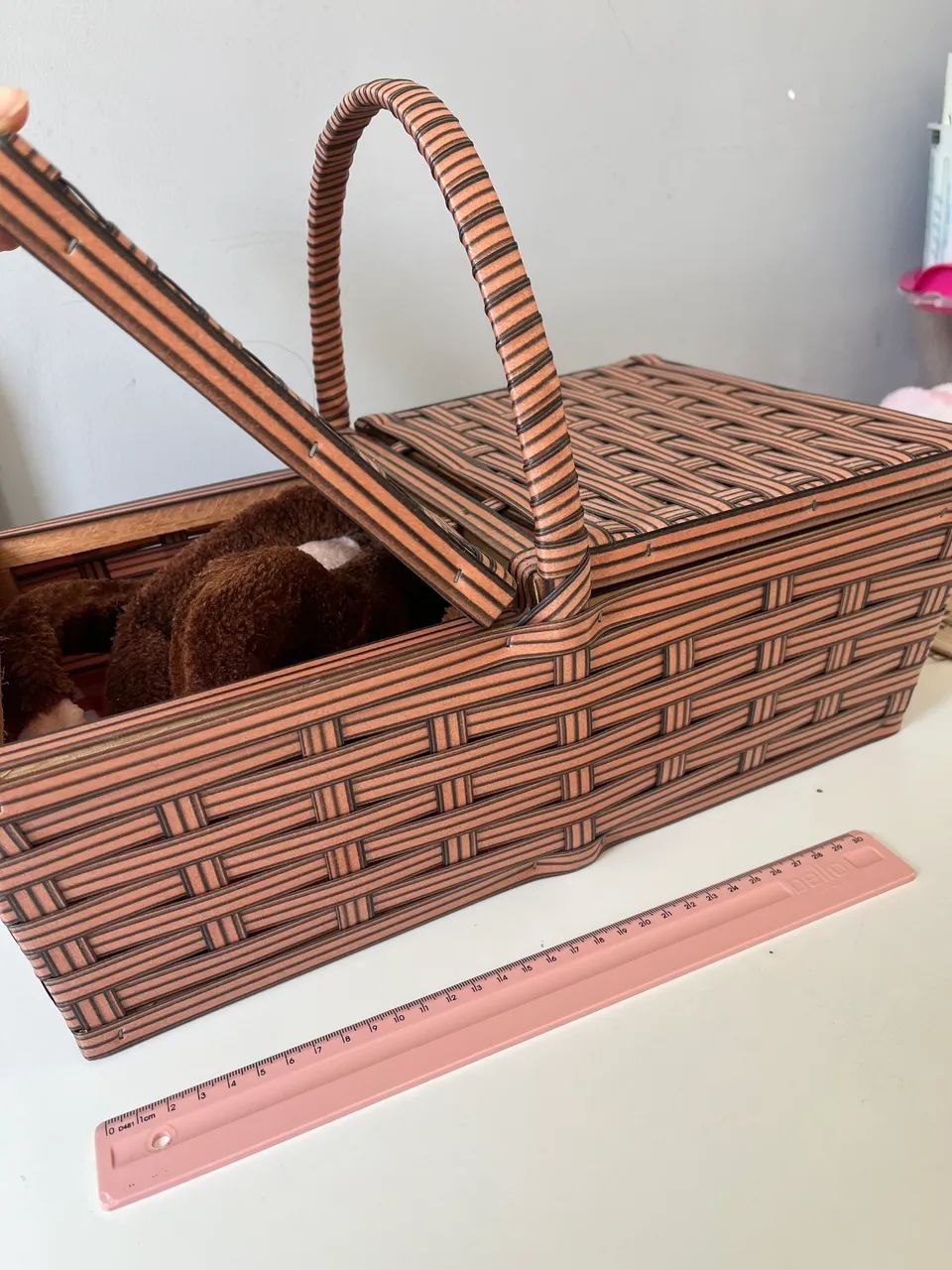Cesta de piquenique  - Foto 2