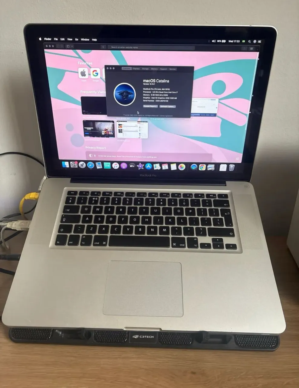 macbook pro 2012 15