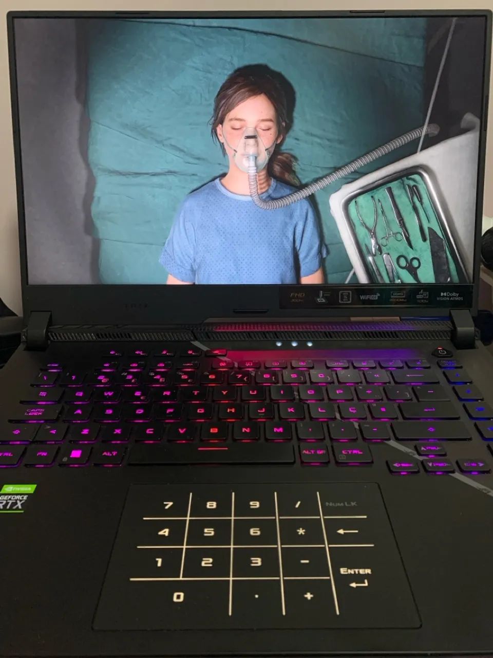 Notebook Gamer Asus Rog Strix Scar i9 e RTX 3070ti - Foto 5