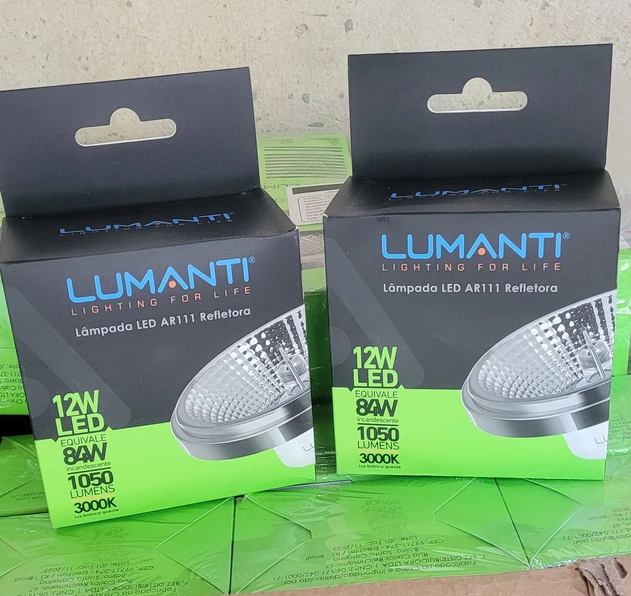 Lote com 34 Lâmpadas LED AR111 12W 3000K - Lumanti - Foto 5