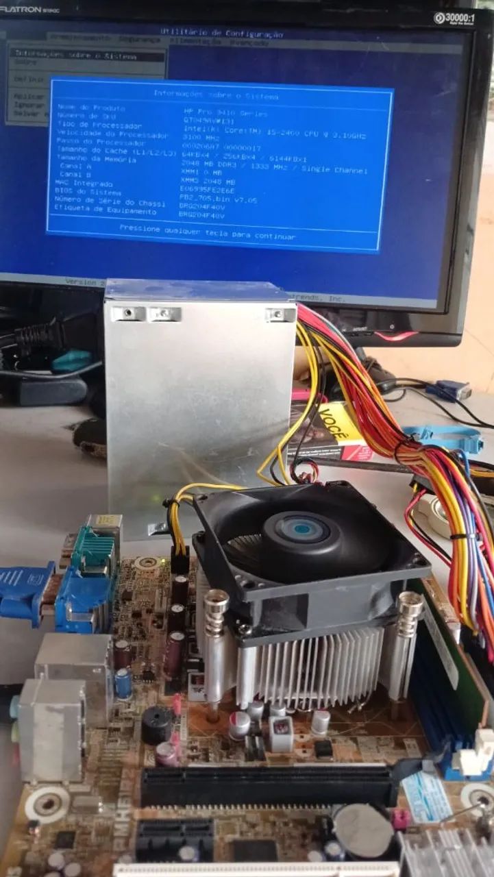 Kit Intel i5 com 4Gb Ram - Foto 2