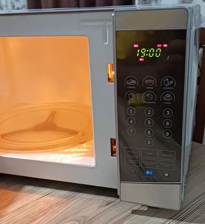 Microondas Espelhado Cadence 20lt - Foto 5