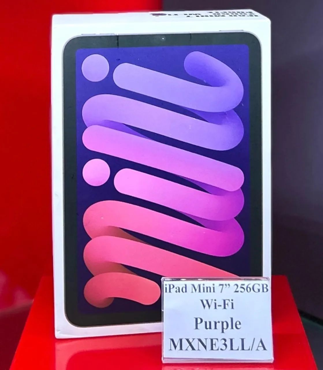 Apple iPad Mini 7 - 256GB - Wi-Fi - Purple - MXNE3LL/A - Produto