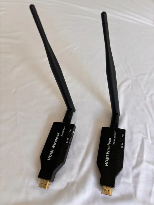 transmissor de video hdmi wireless s/ fio full hd