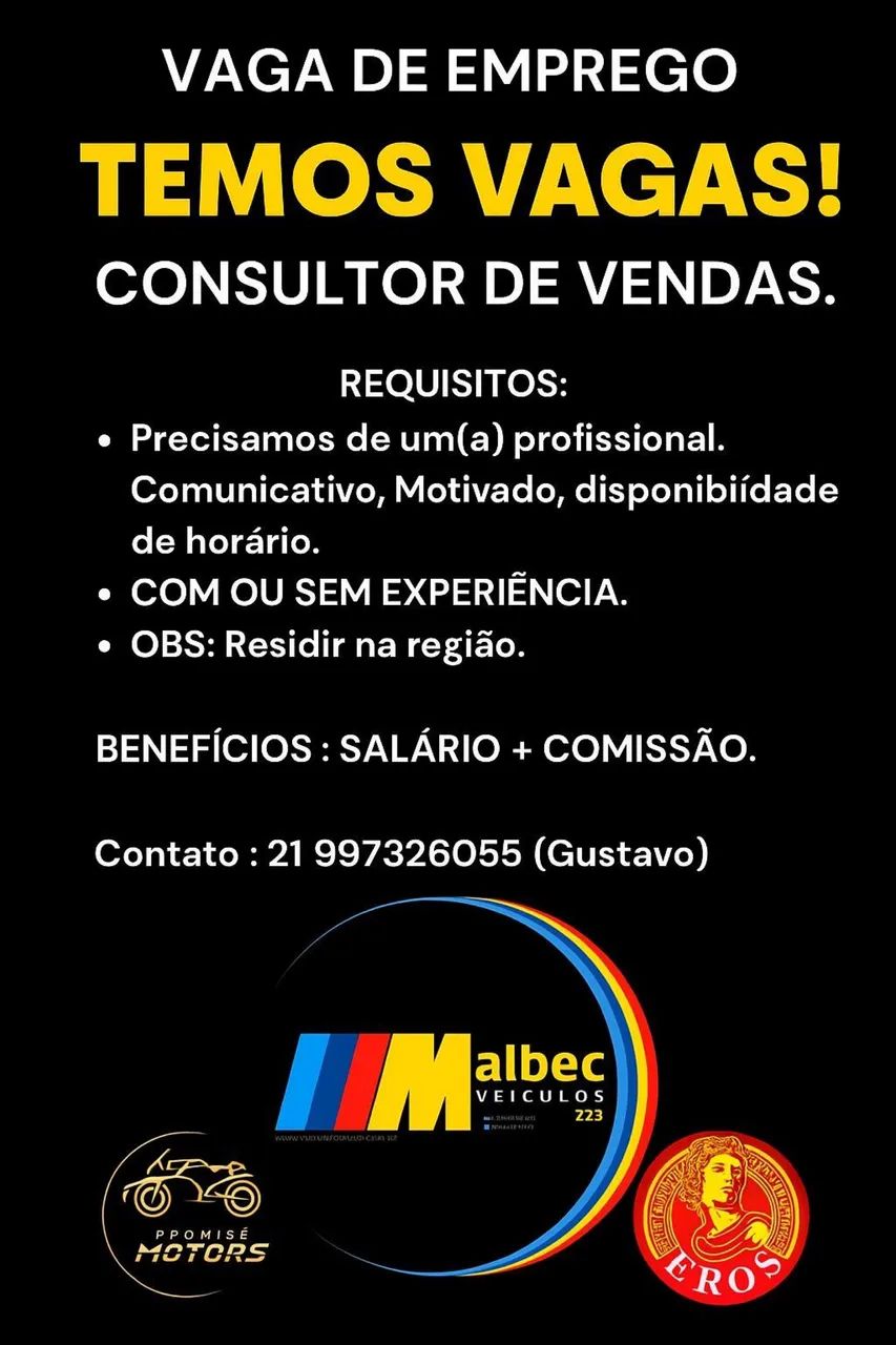 VAGA DE EMPREGO