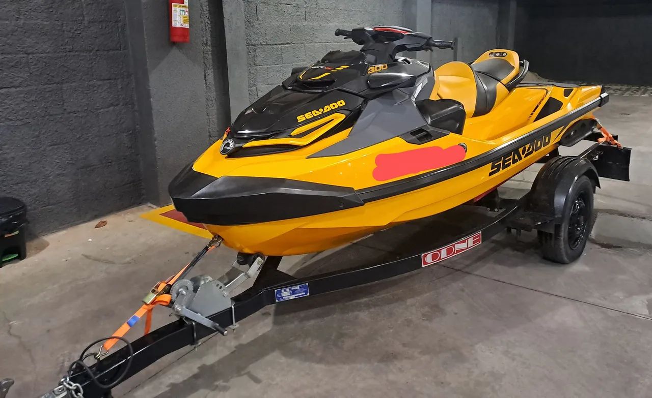Jet ski 300 seeadoo 37 horas único dono AMARELO PÉROLA  - Foto 3