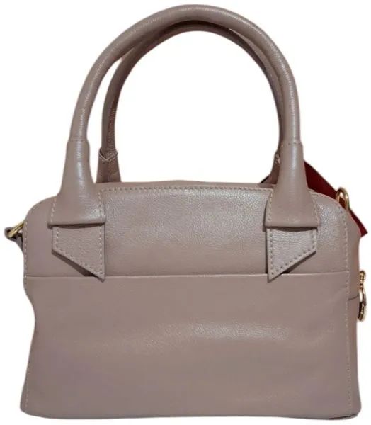 Bolsa de Mão/Transversal Couro Legítimo Nude Anandra  - Foto 3