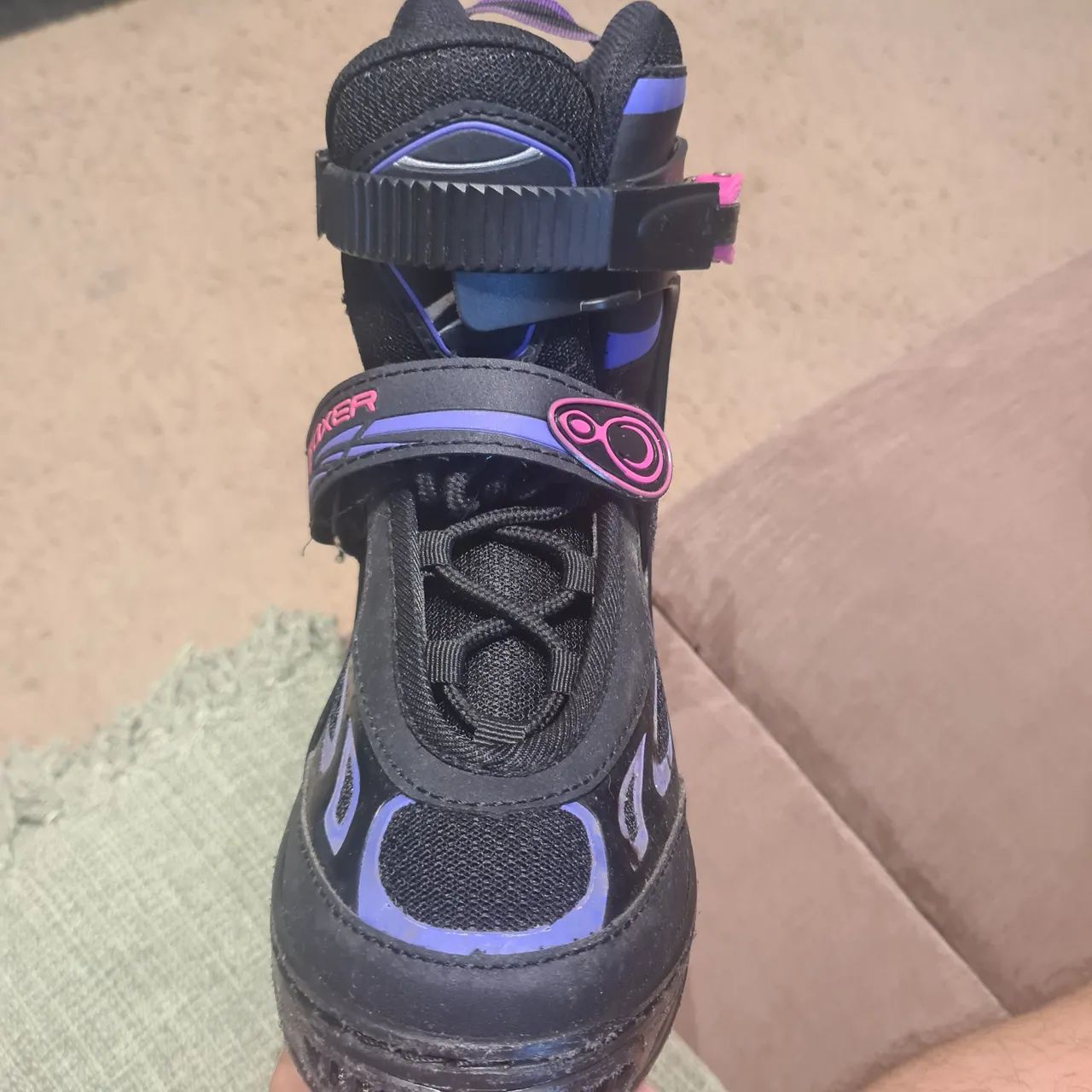 Patins Inline Oxer ajustável 33 ao 36 - Foto 3