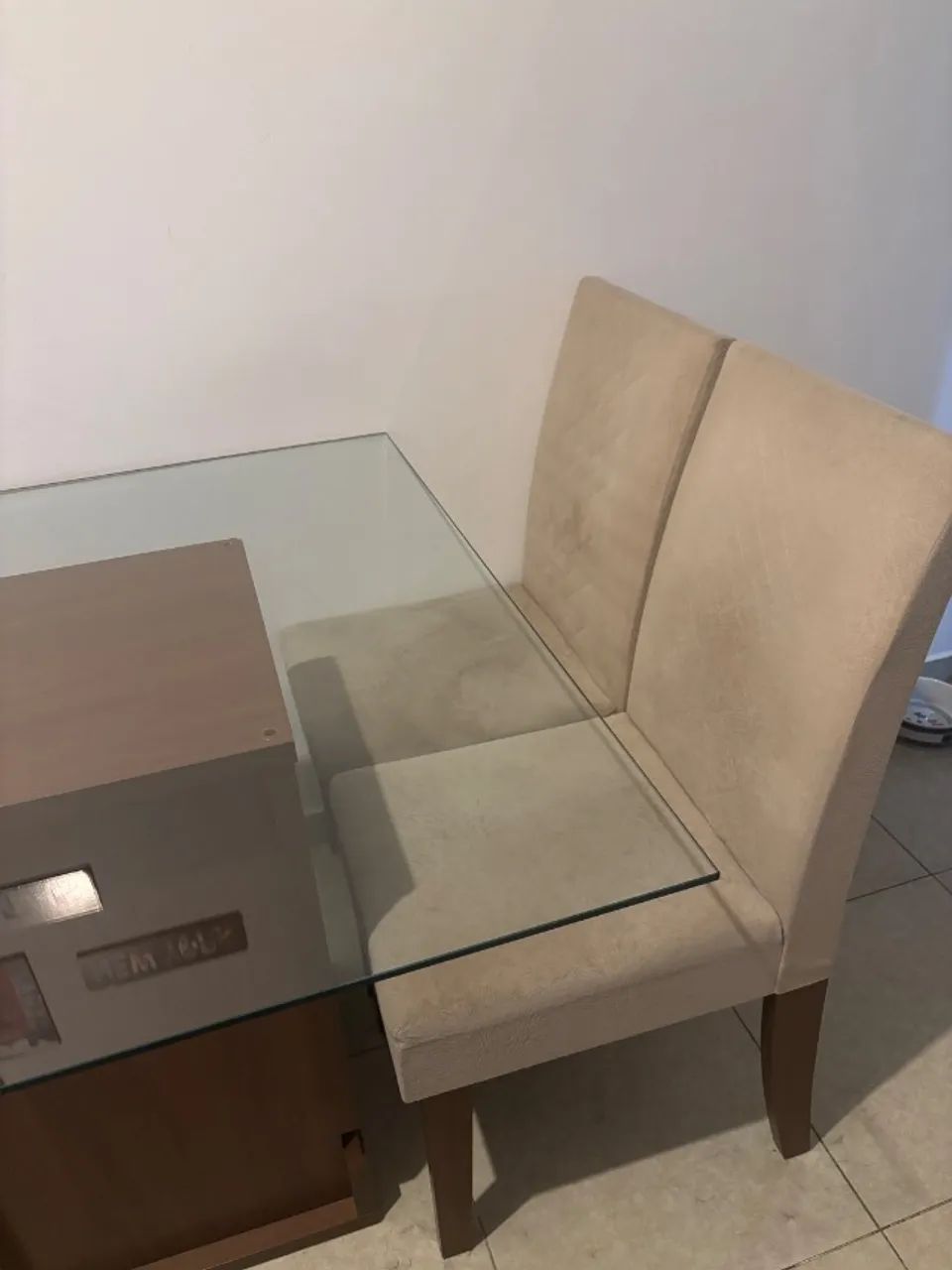 Mesa de jantar de vidro - Foto 3