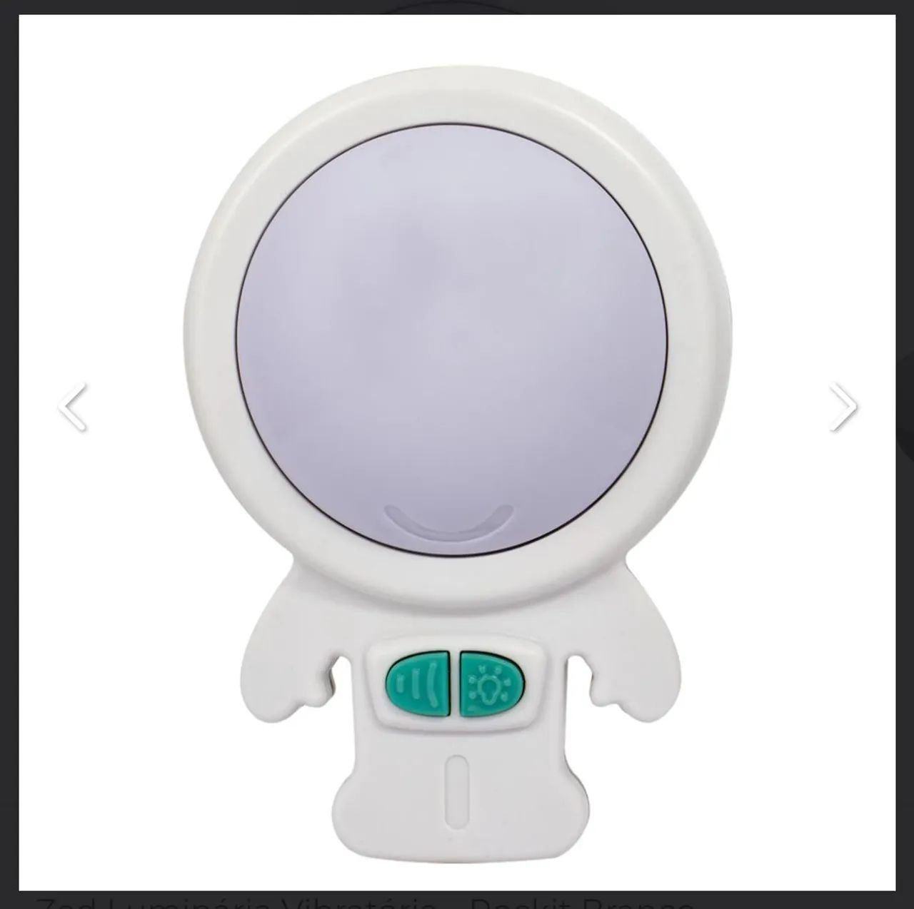 Zed luminaria vibratória rockit branco 