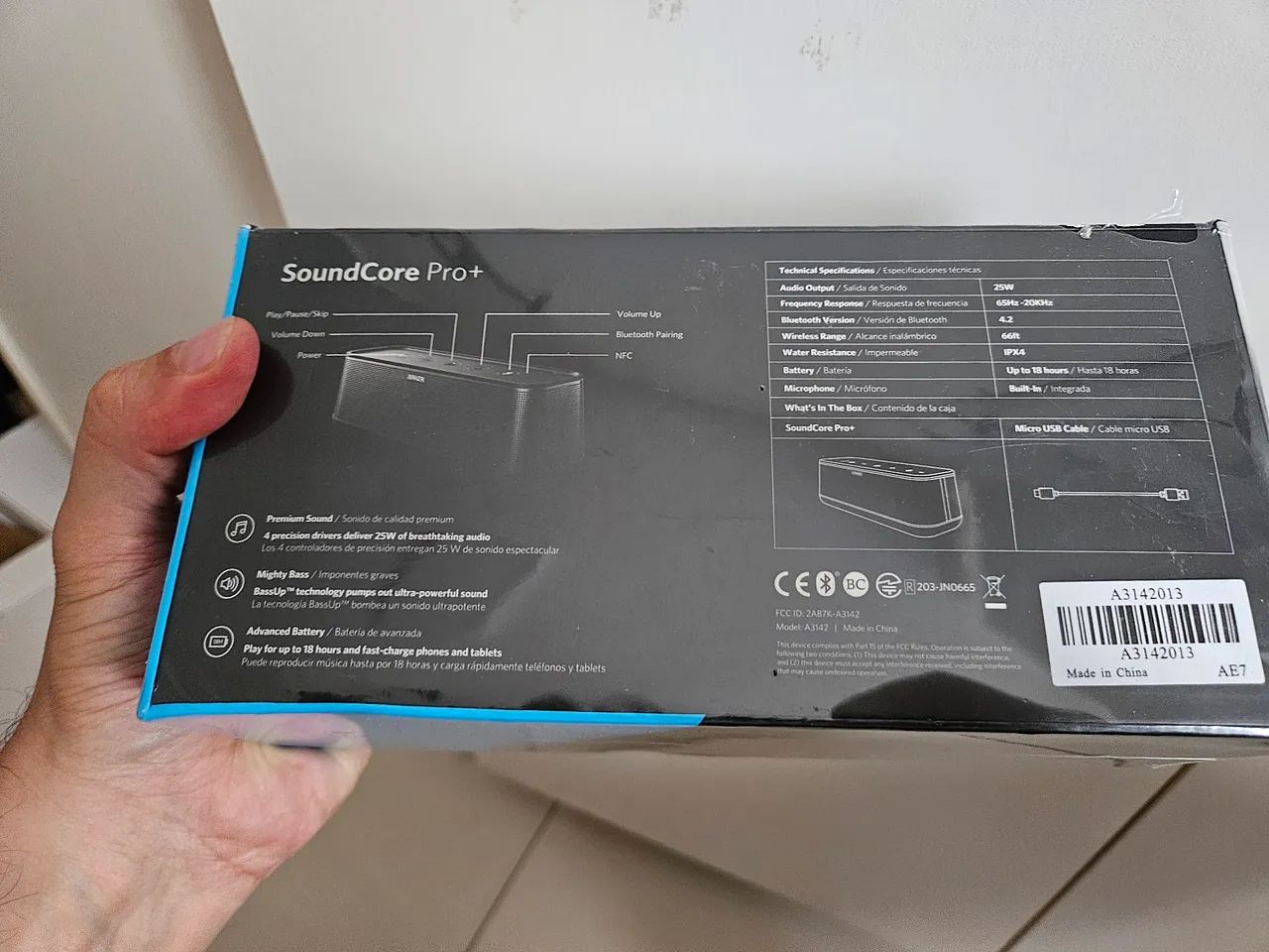 Caixa de som Bluetooth Soundcore pro+ - Foto 3