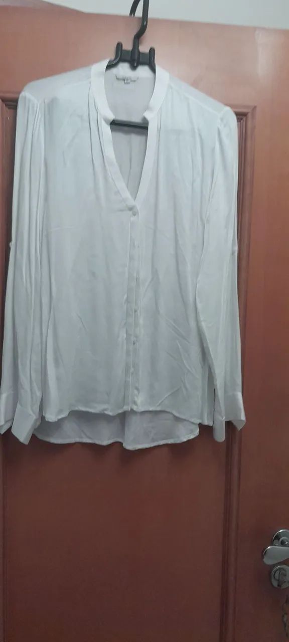 Camisa Branca Manga Longa Bobstore