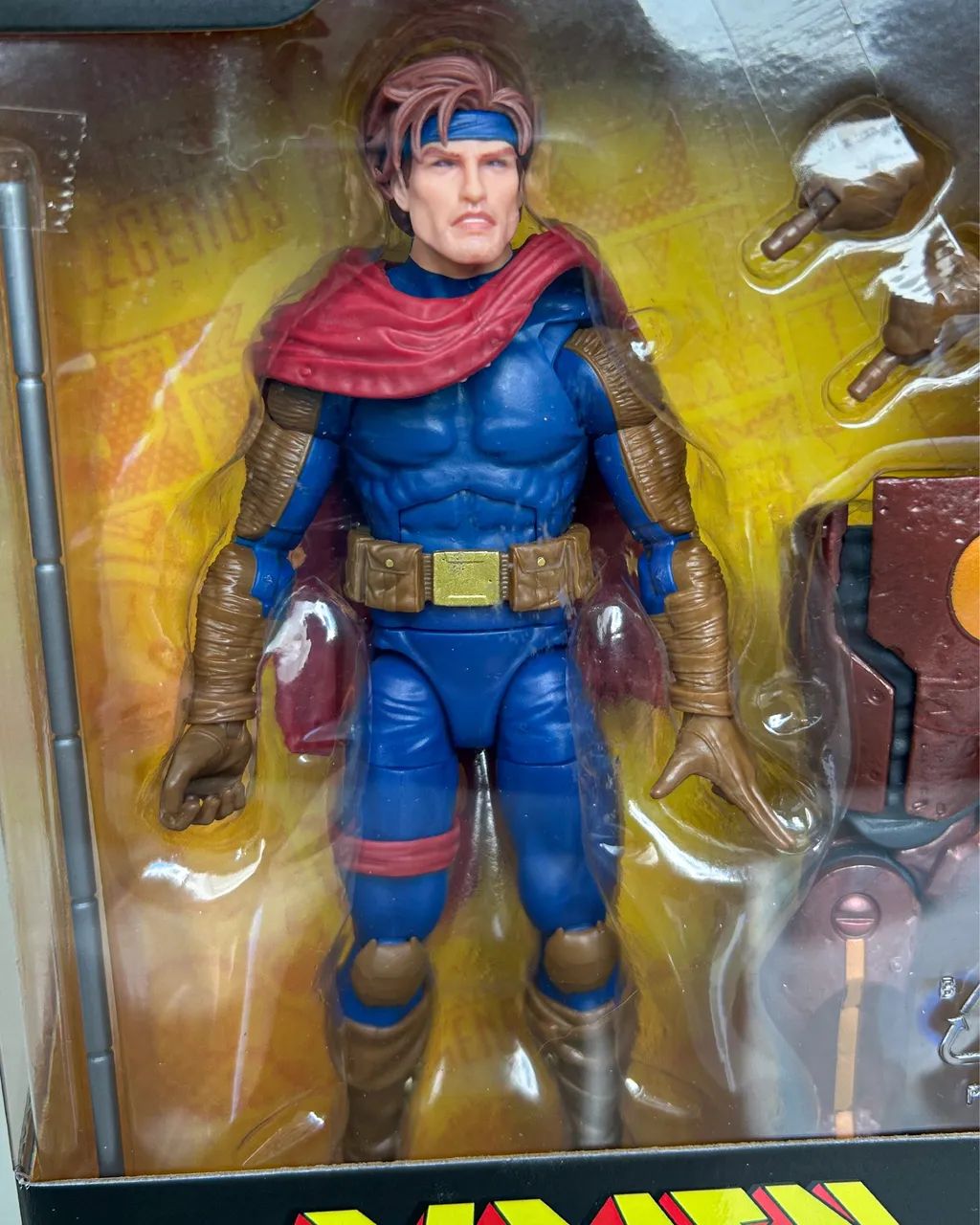 Action Figure Gambit Original Marvel Legends Boneco - Foto 2