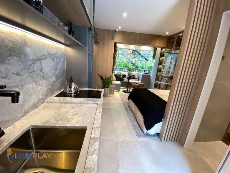 Studio com 1 dormitório à venda, 24 m² por R$ 408.000,00 - Vila Mascote - São Paulo/SP