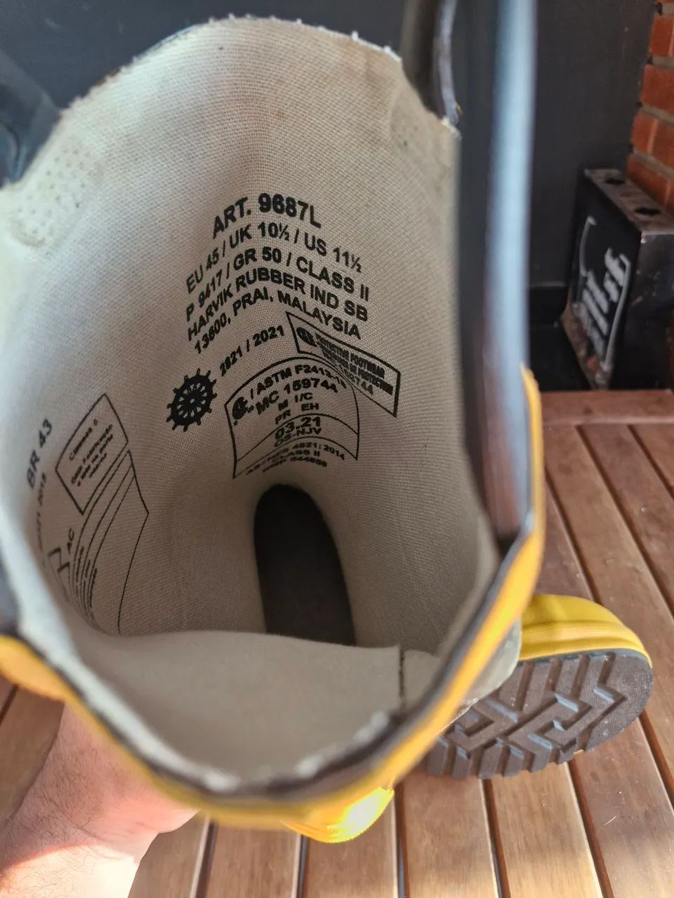 Botas de Segurança Bombeiro - JOBELUV - Foto 4