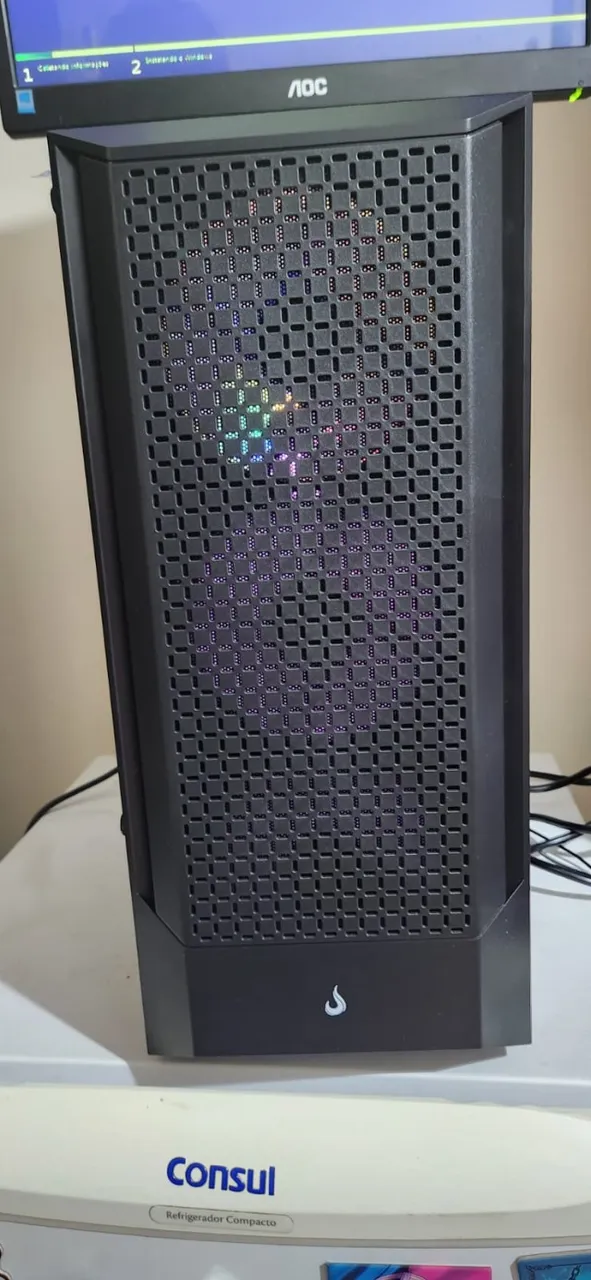 PC Gamer Preto (Gabinete) Custo Benefício