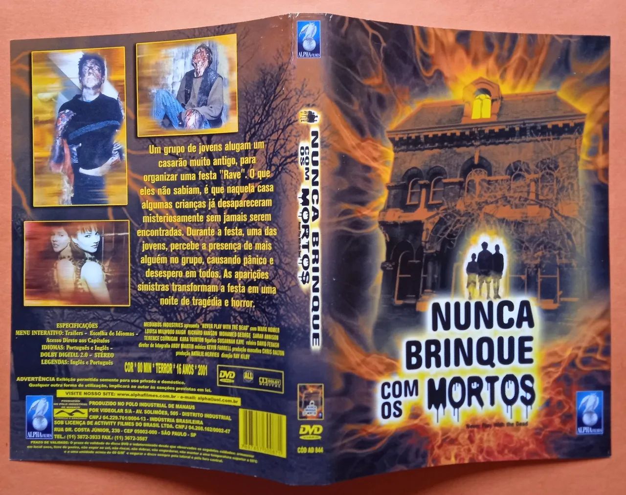 Dvd Nunca Brinque Com os Mortos - CDs, DVDs etc - Pilarzinho