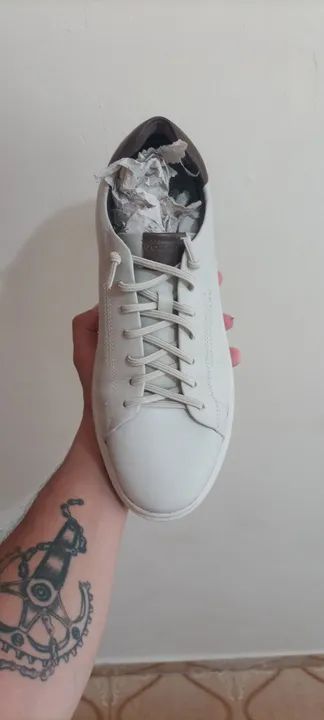 Tênis Casual Branco - Foto 3