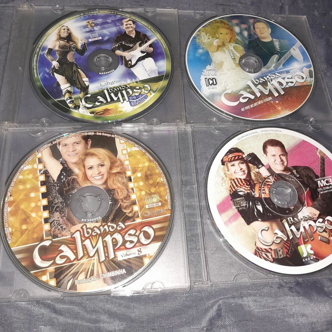 Coleção 16 cds banda calypso - Foto 3