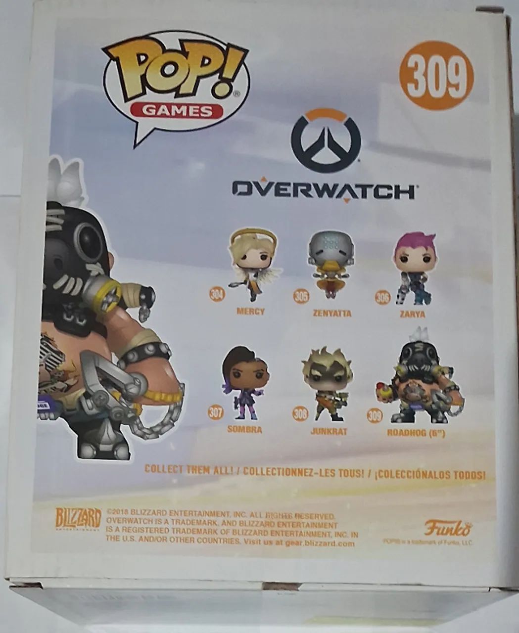Boneco Funko Pop! Games Roadhog Overwatch #309 - Foto 2