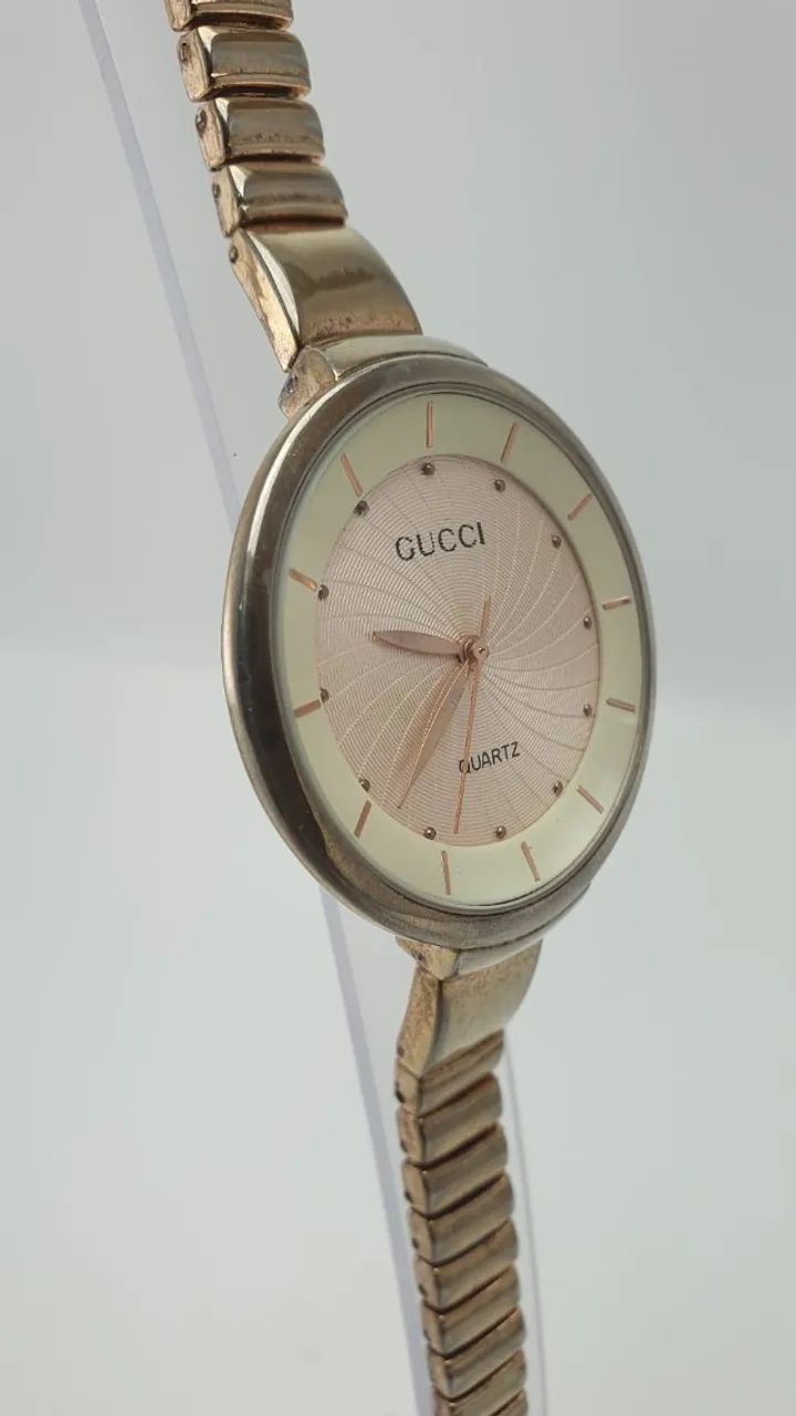 Relógio Gucci Mod 5538L Feminino Clássico - Foto 3