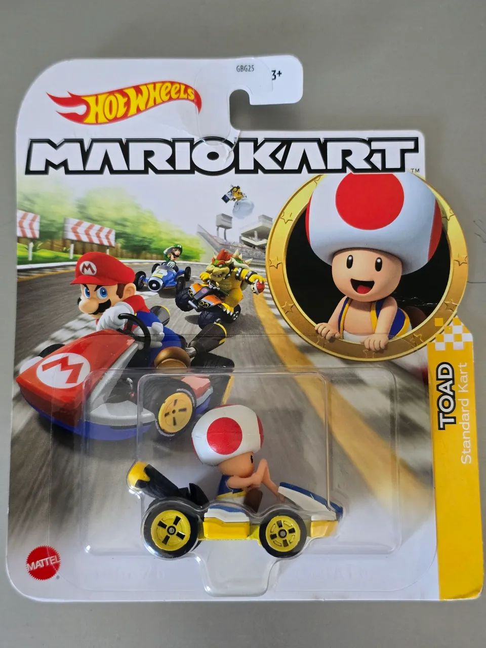 Hotweels Mario Kart Toad
