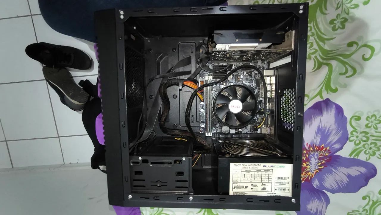 PC gamer completo I5 e RX550 no preço pra vender logo