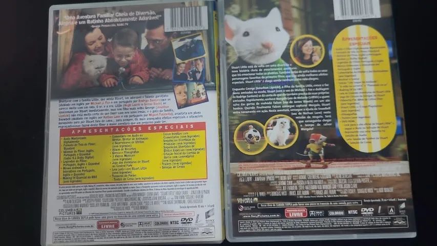 DVDs Stuart Little 1 e 2 - Foto 2