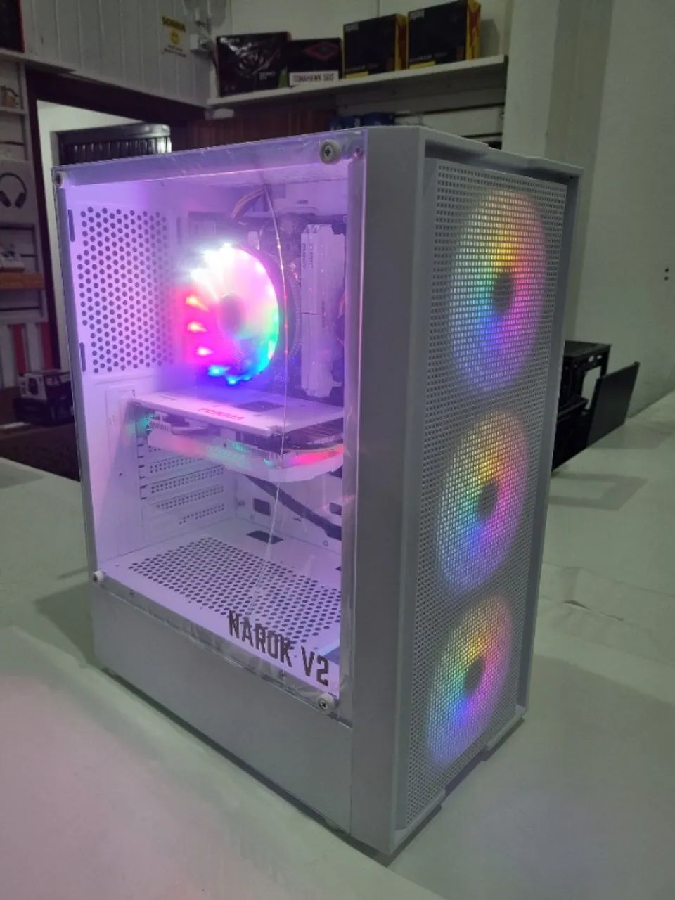 PC Gamer - Core I5 9500 / 16gb / SSD 1TB / RX 580 8GB + Acessórios - Foto 5