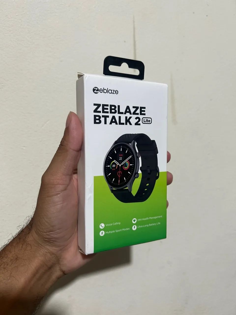 Smartwatch Zeblaze BTALK 2 Lite - Chamada, Saúde e Bateria Longa - Foto 2