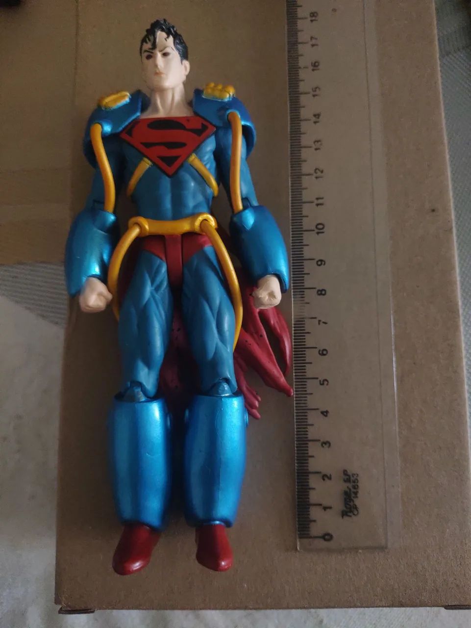 Boneco Superboy DC Direct Earth Prime Infinite Crisis Serie 1 compatível MCFARLANE - Foto 5