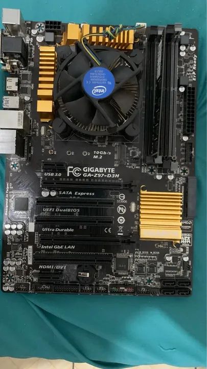 Duas Placas-Mãe Usadas - Foto 3