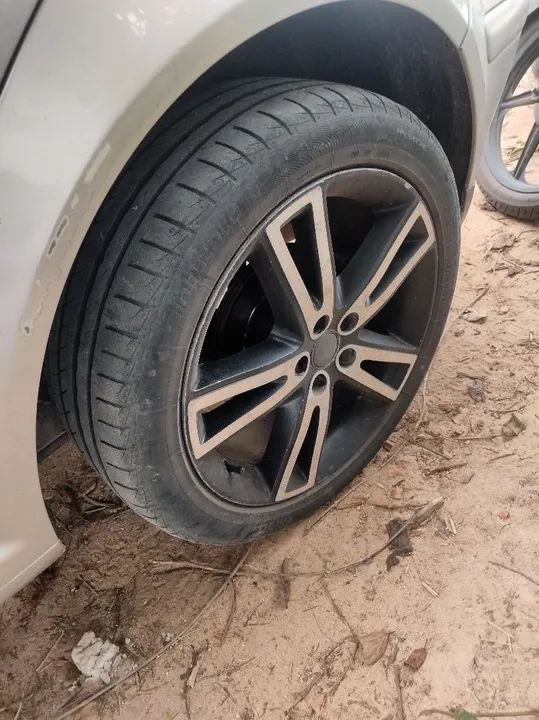 Rodas Aro 17 VW Golf - Foto 3