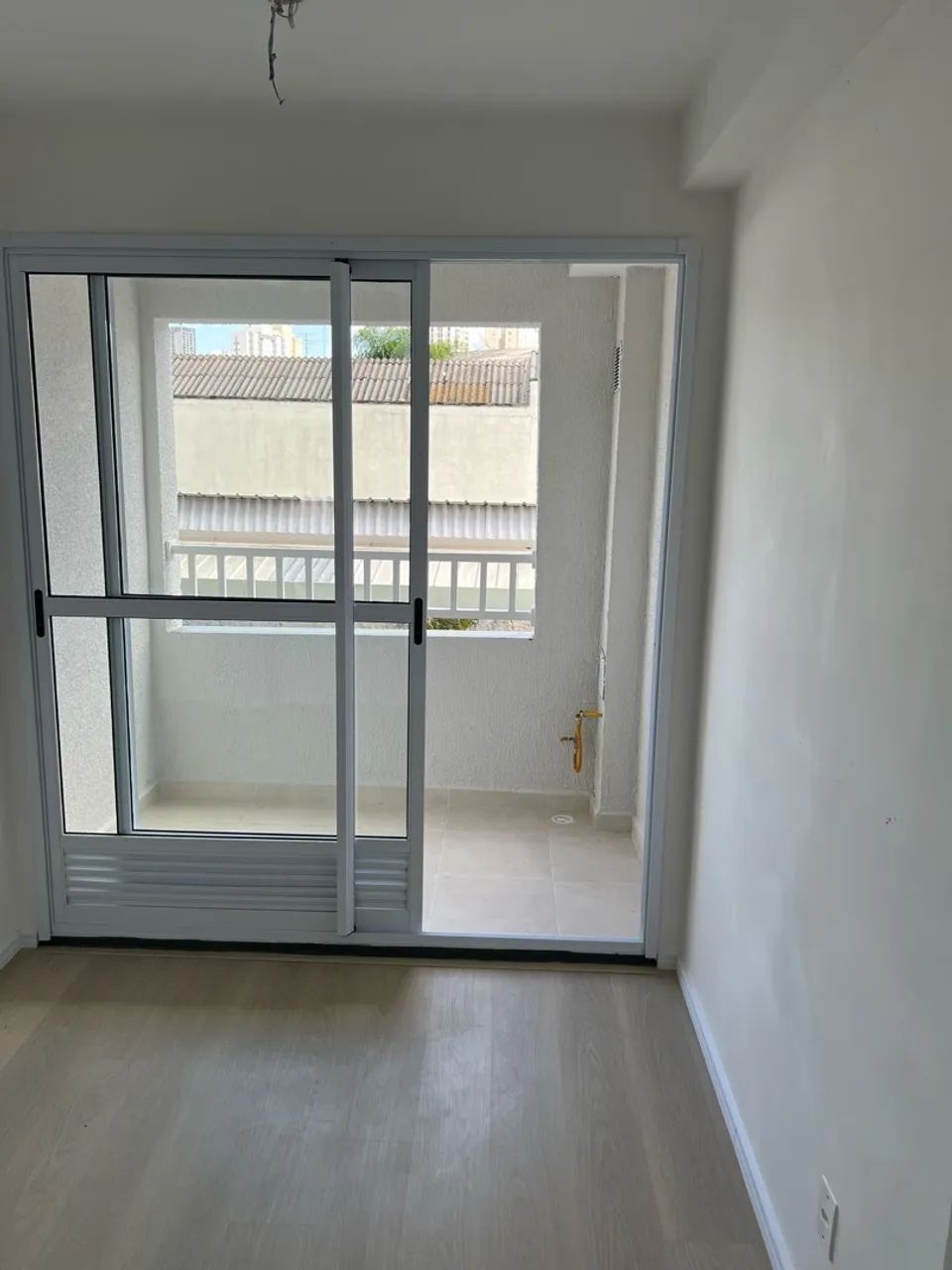 Porta em aço inox de vidro 