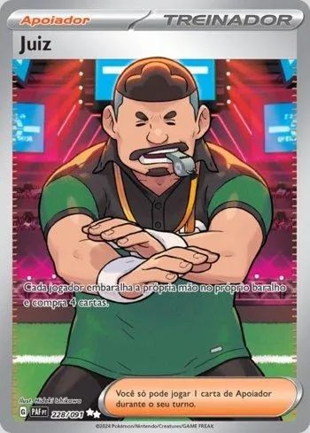 Carta Pokemon Juiz (228/091)