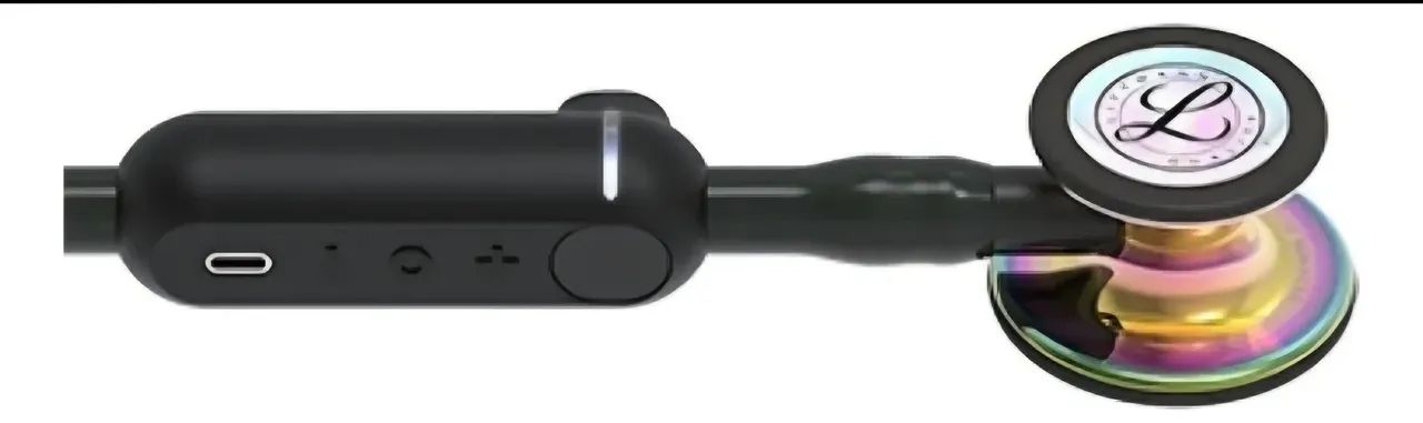 Estetoscópio Littmann IV Core Digital (Rainbow black) - Foto 5