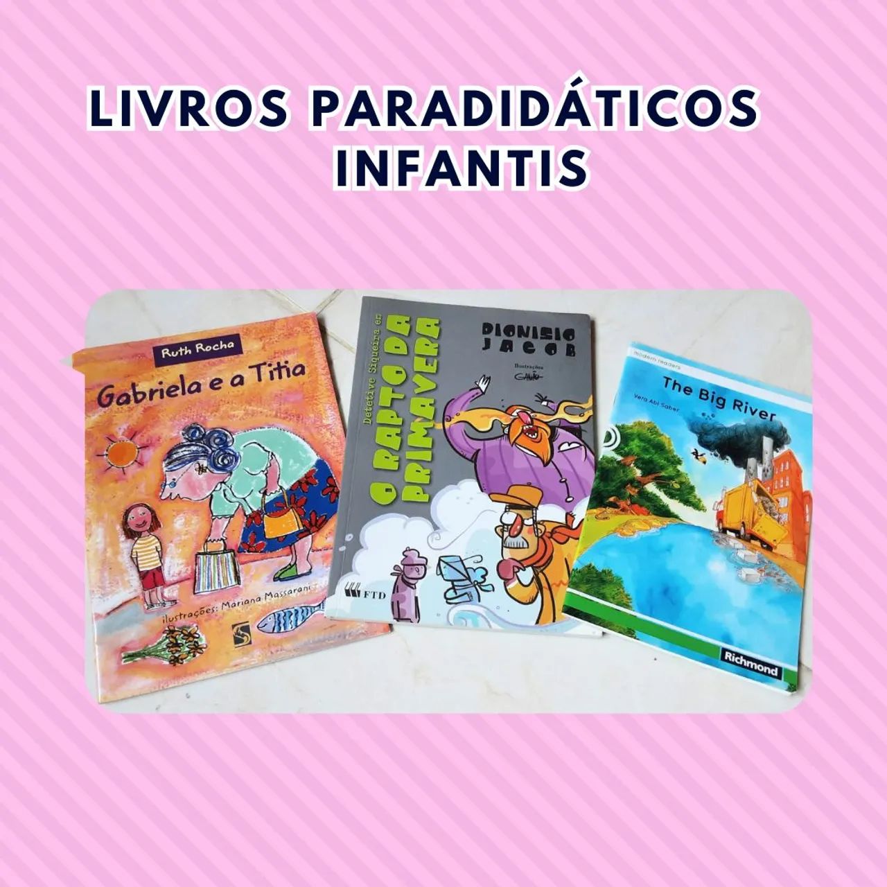 Livros infantis paradidáticos - ótimo estado! - Livros e revistas ...
