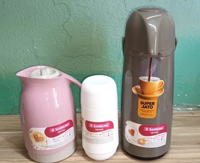 Kit com Térmicas SanRemo. 3 Peças