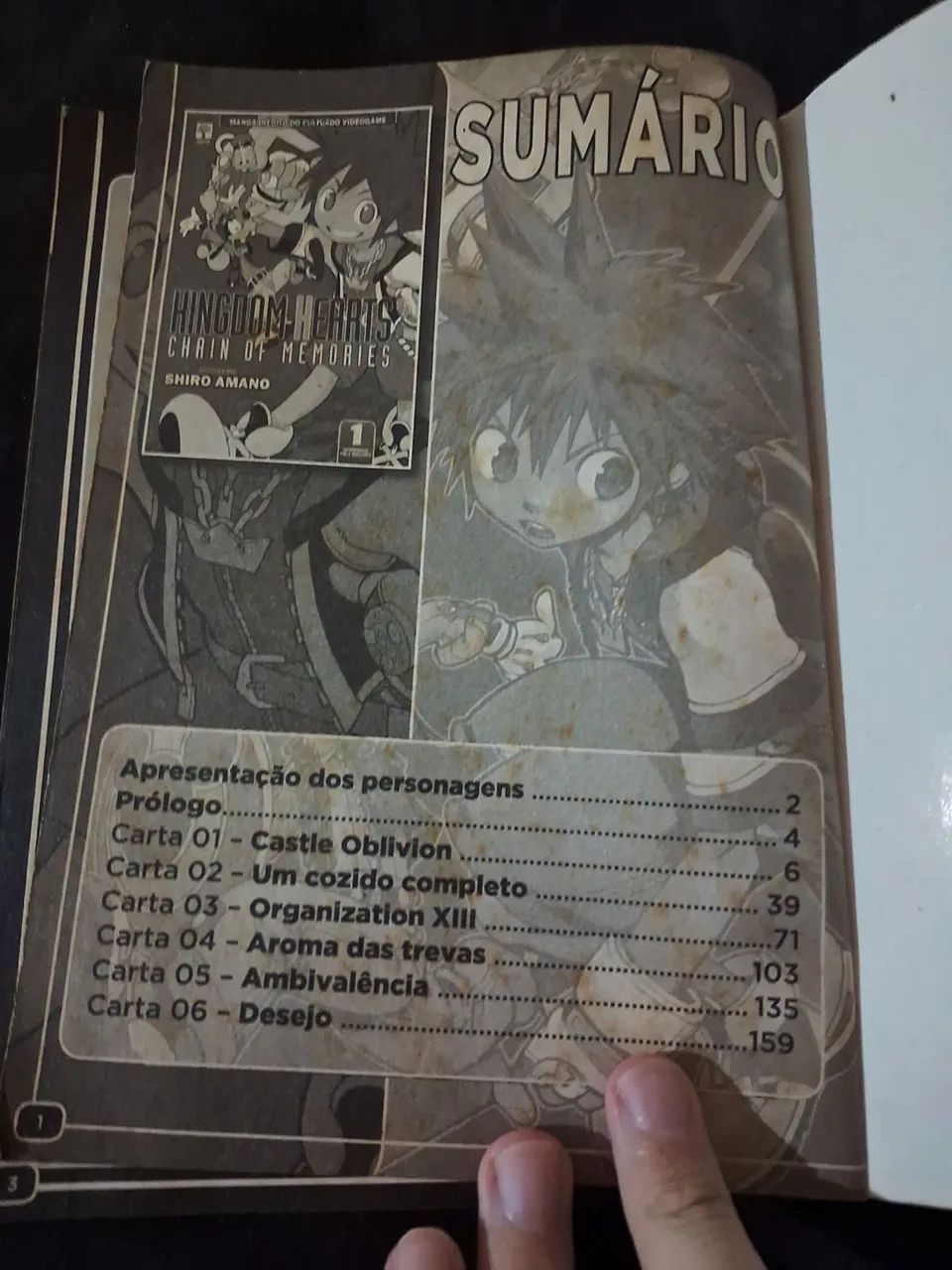 Mangá Kingdom hearts Chain of Memories Volume 1 - Foto 2