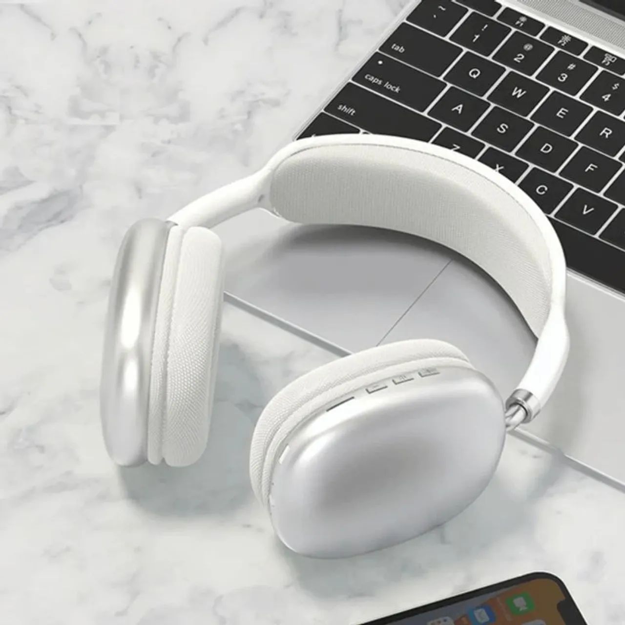 Fone de Ouvido Bluetooth P9 com cancelamento de ruído - Foto 2